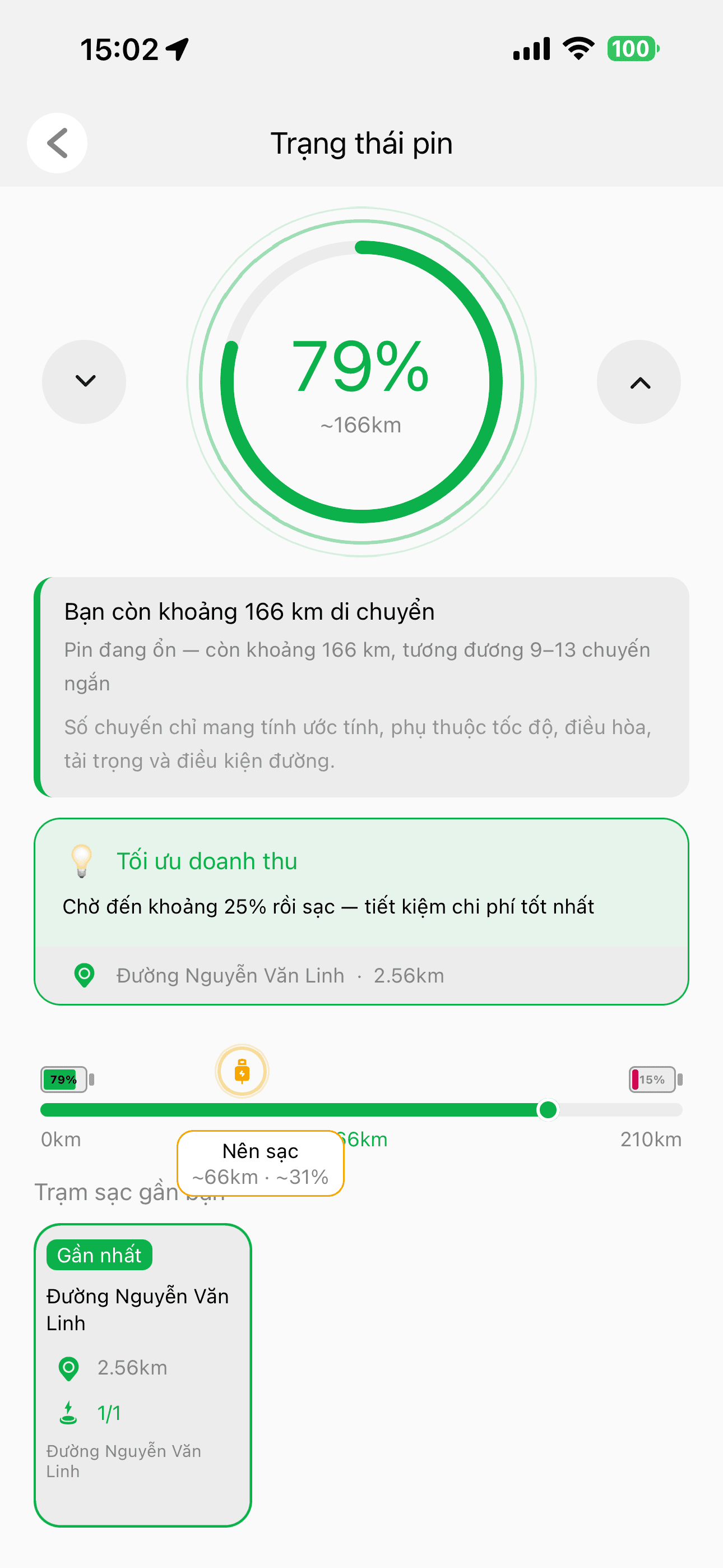 Cảnh báo pin thông minh